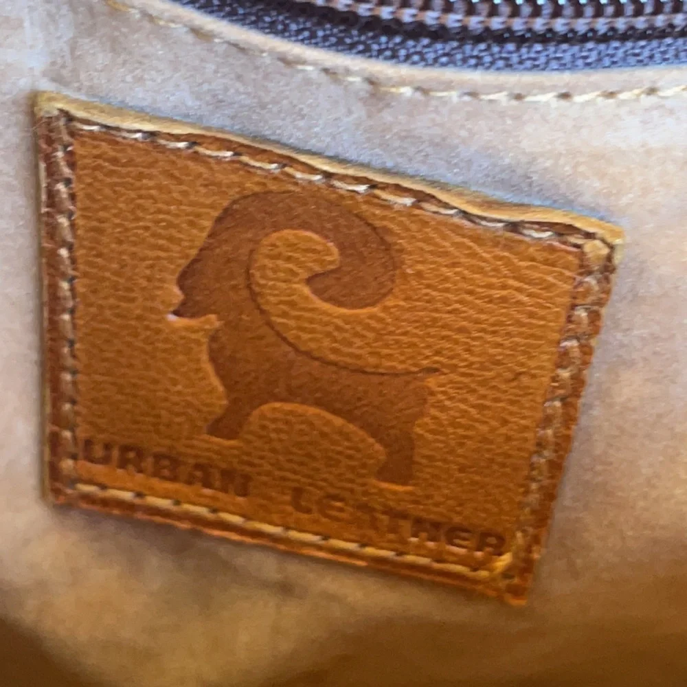 Urban leather satchel